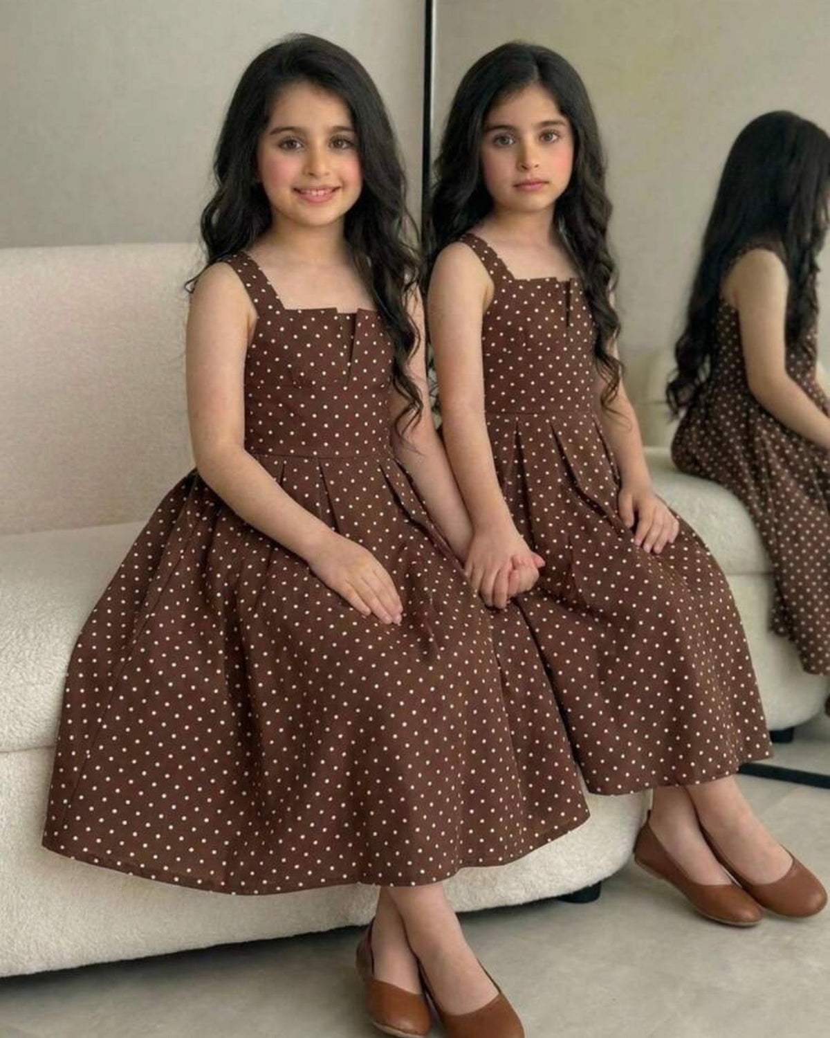 Vestido café