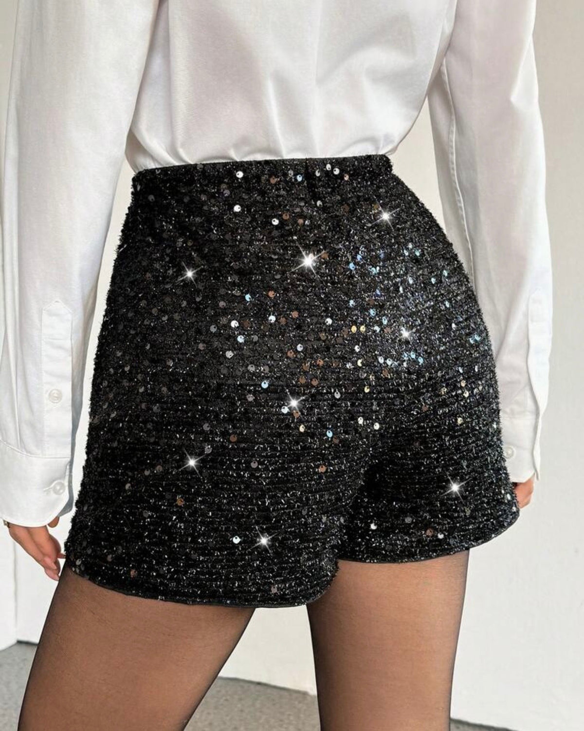 Short de lentejuelas