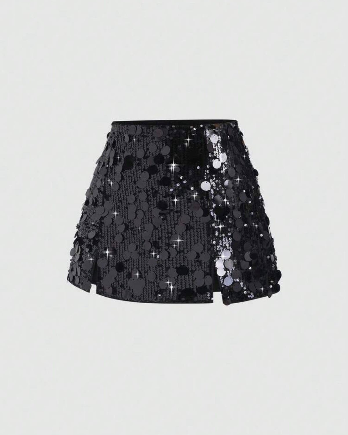 Short enagua de lentejuelas