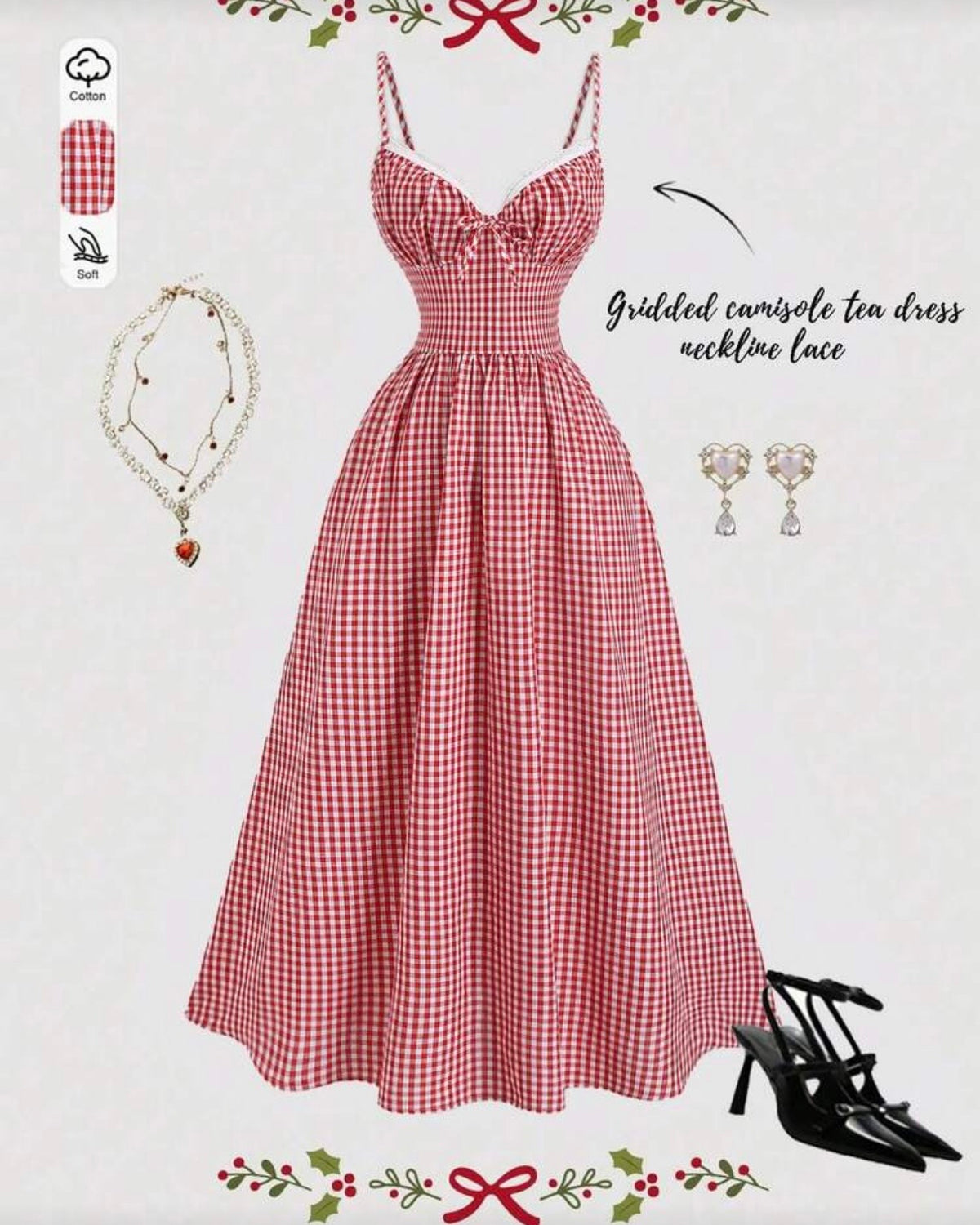 Vestido de cuadritos
