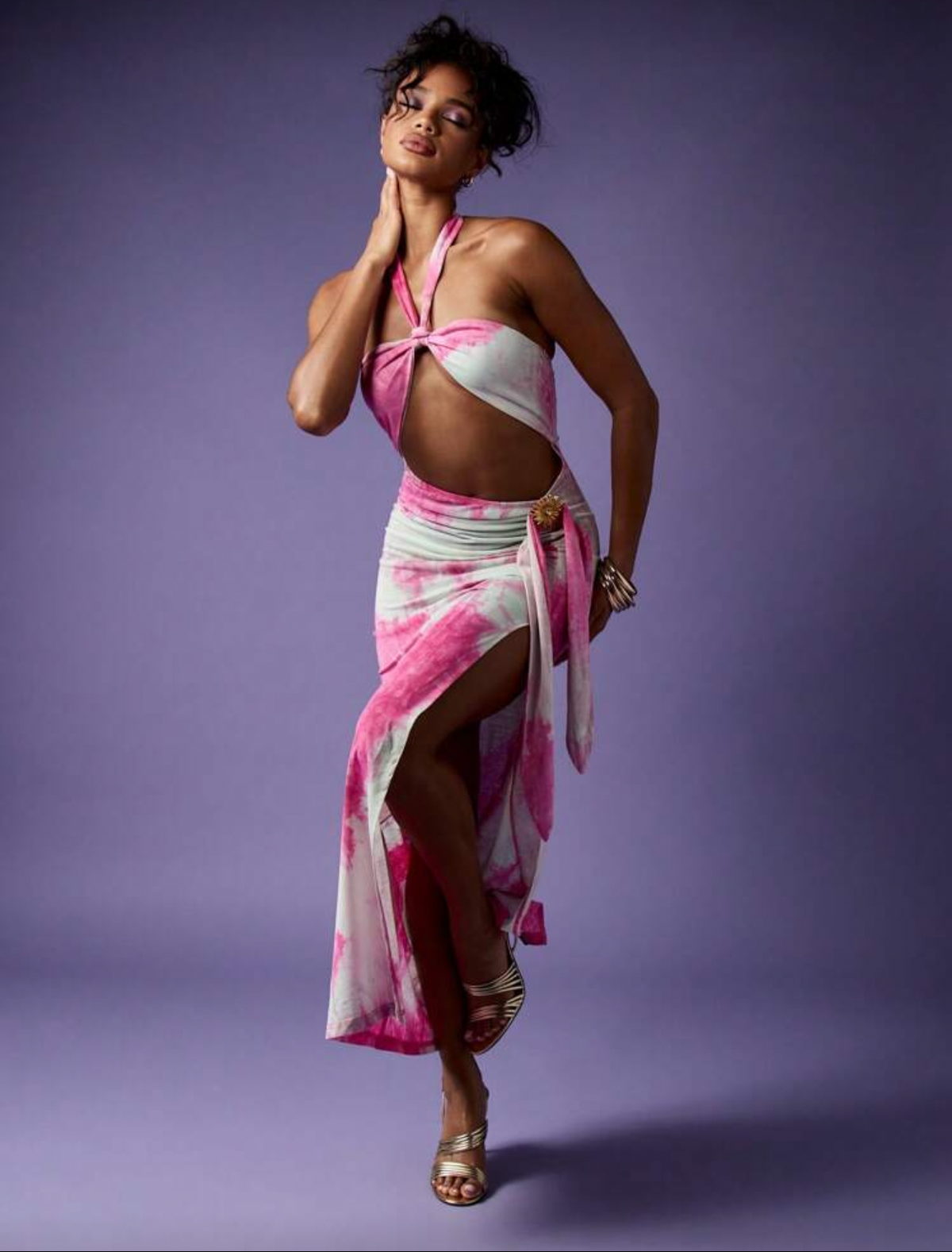 Vestido abierto
