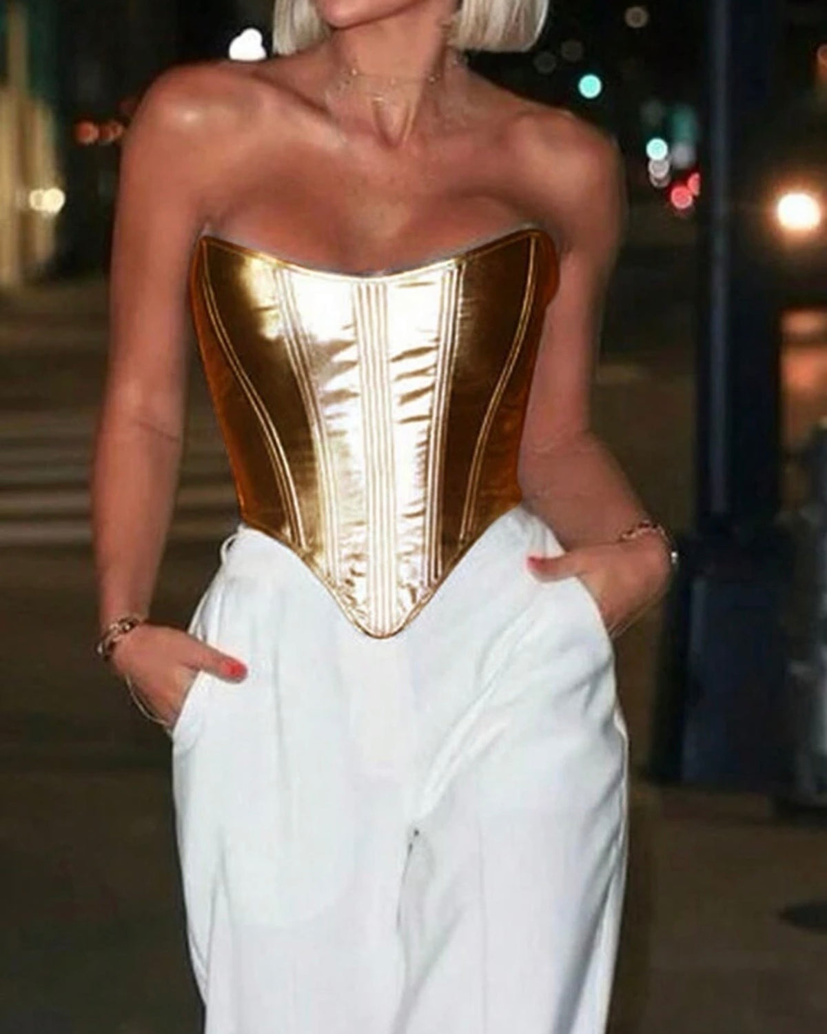 Corset dorado