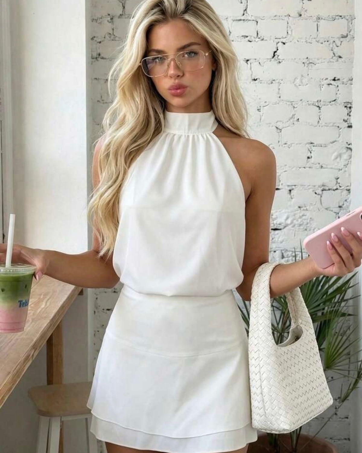 Vestido blanco Dazy