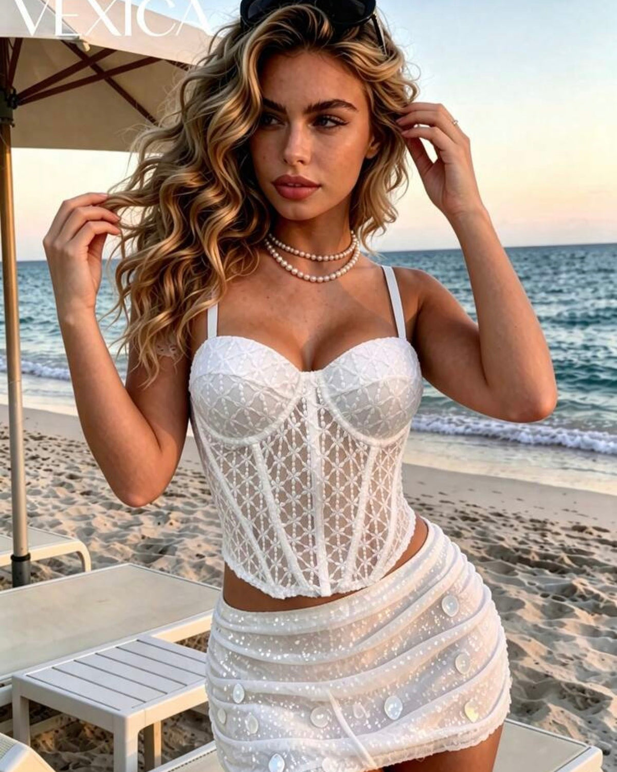 Corset blanco