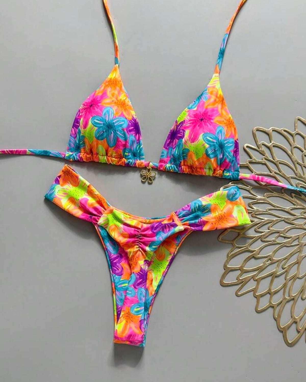 Traje de baño multicolor