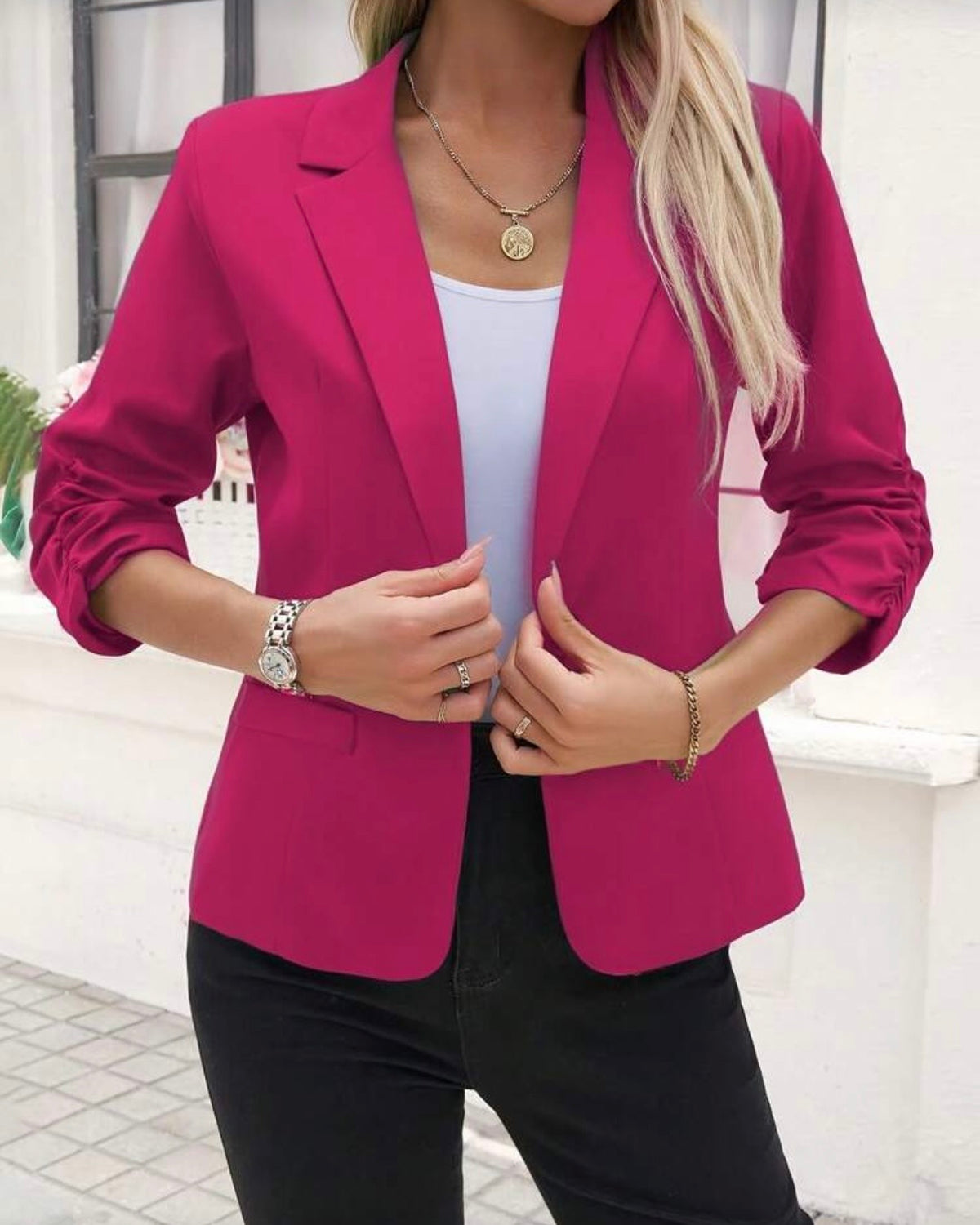 Blazer fusia