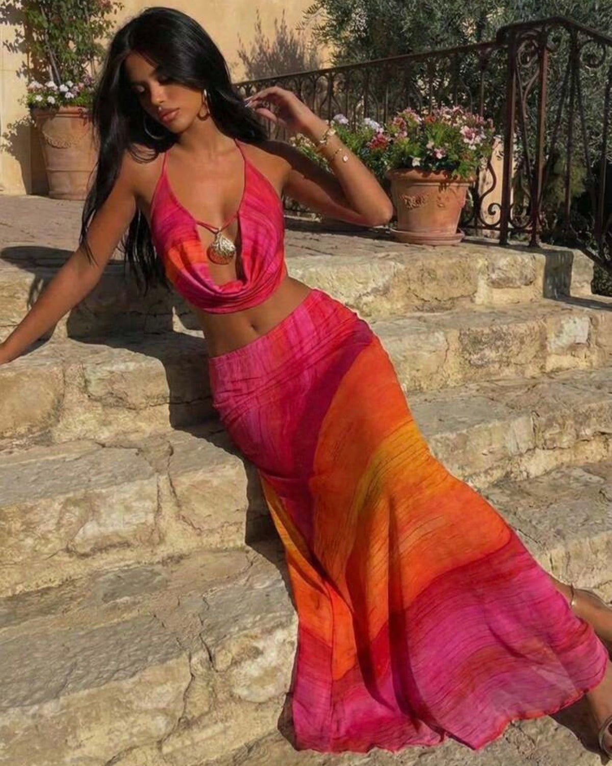 Conjunto multicolor