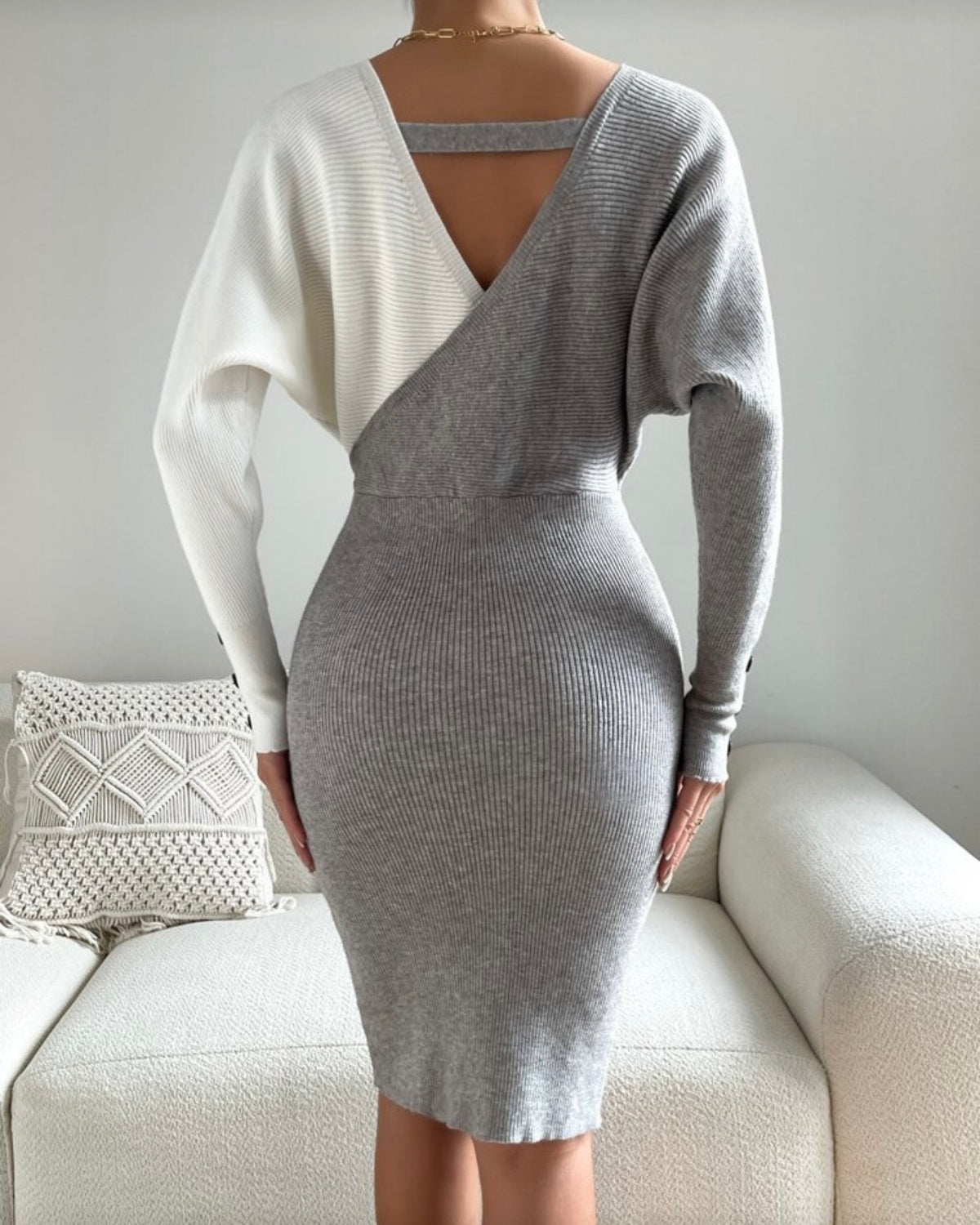 Vestido gris