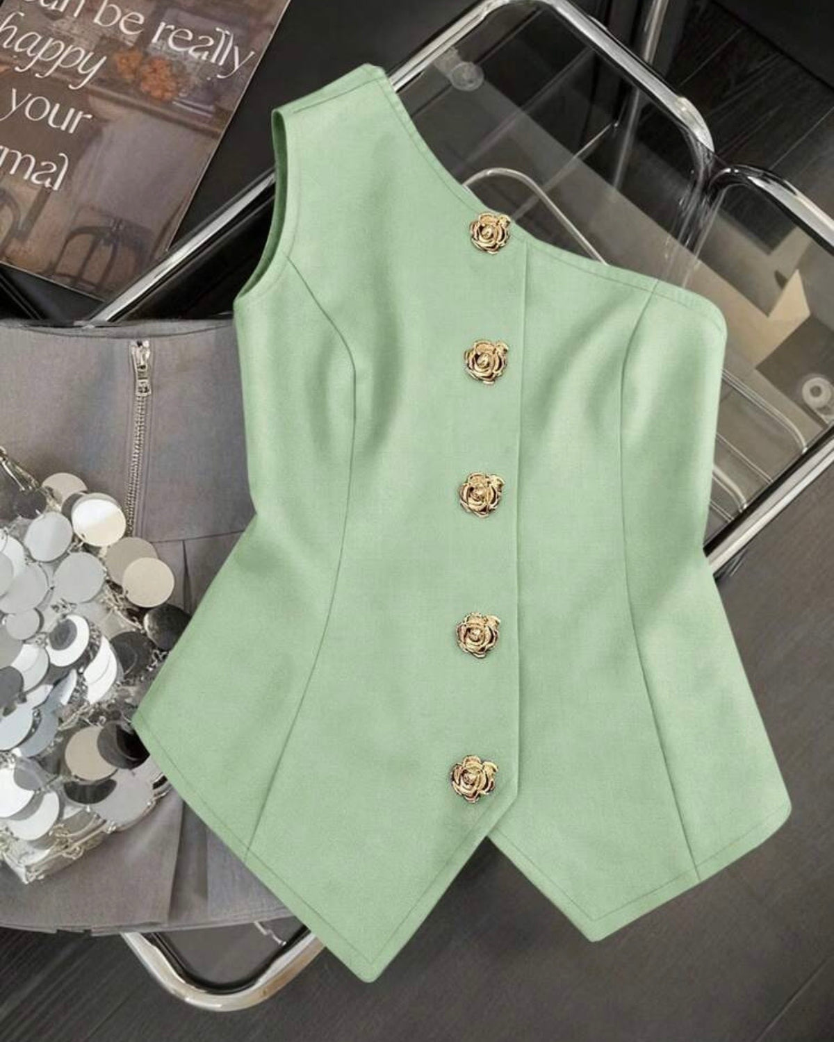Blusa una manga curvy