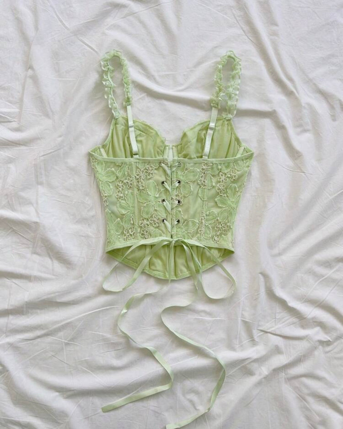 Crop top verde soleia