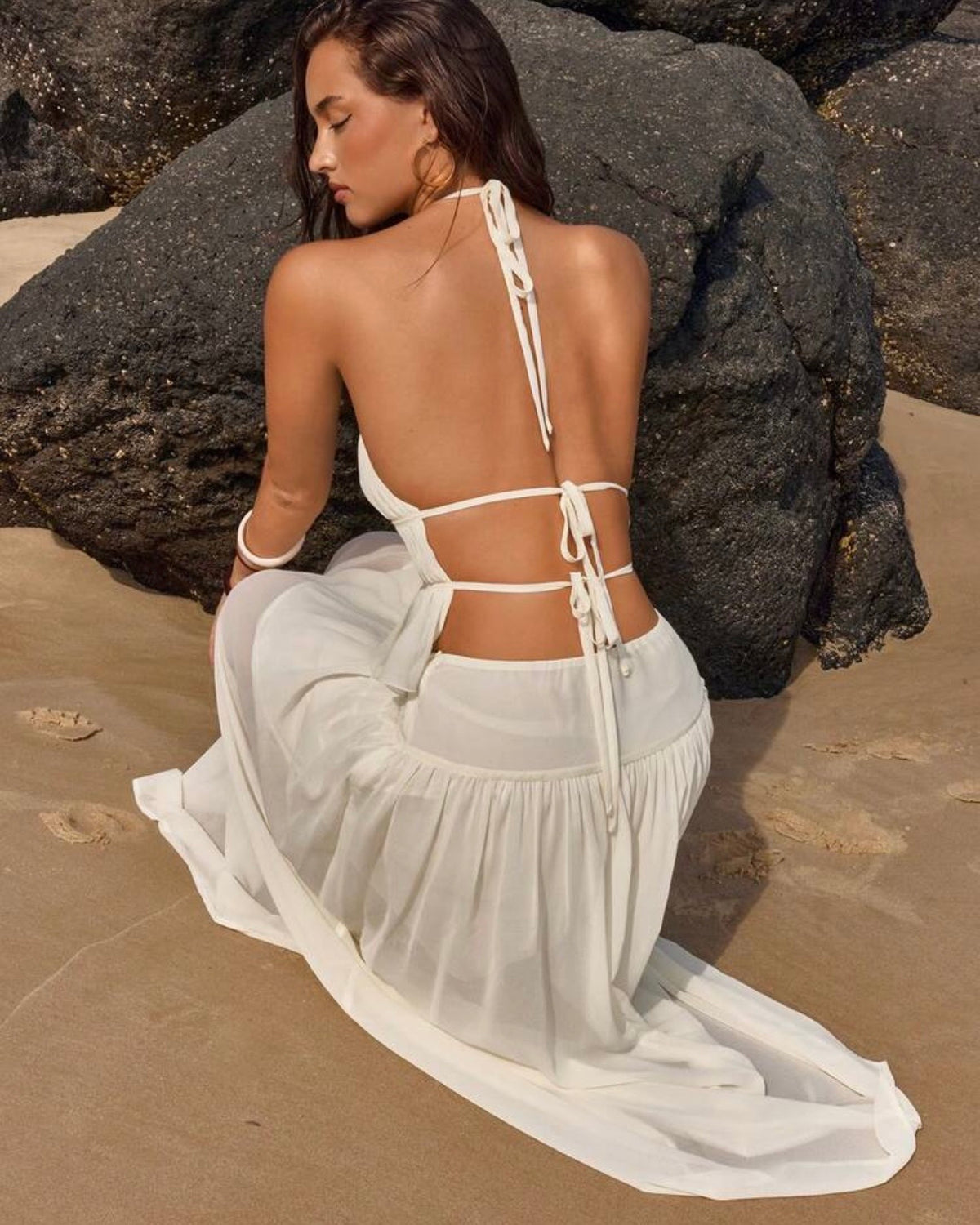 Conjunto beige
