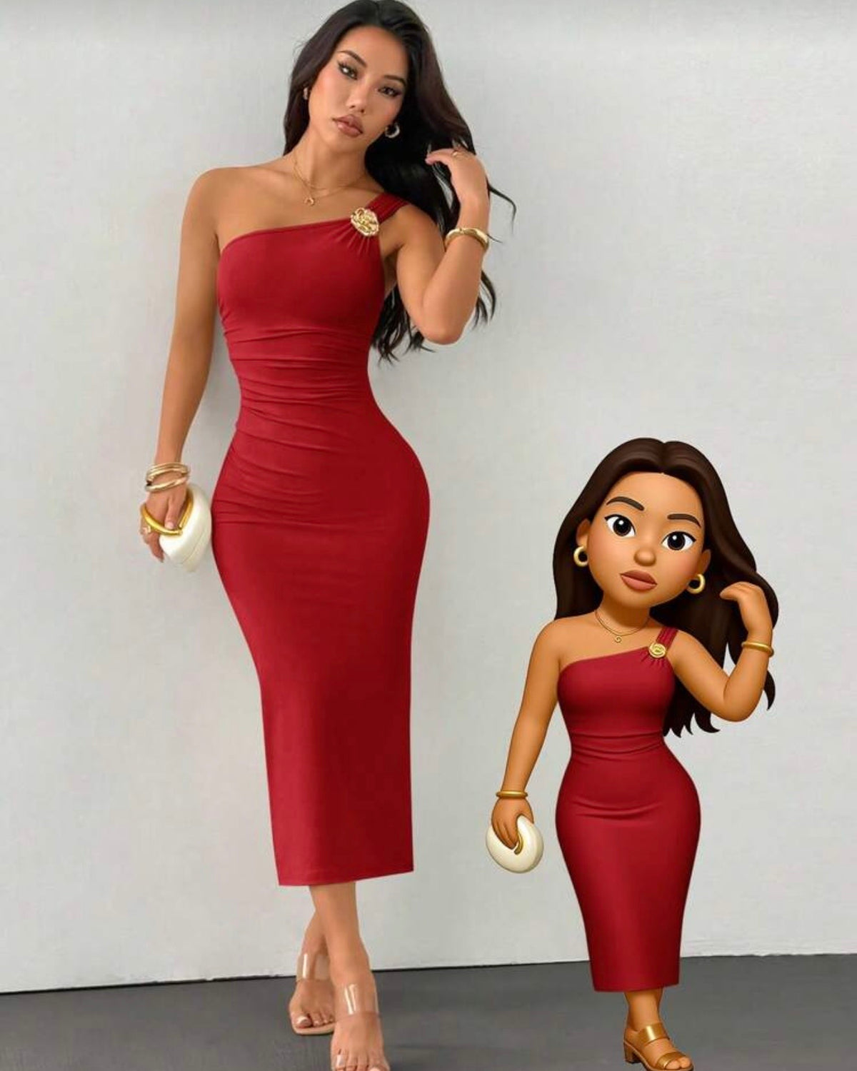 Vestido una manga