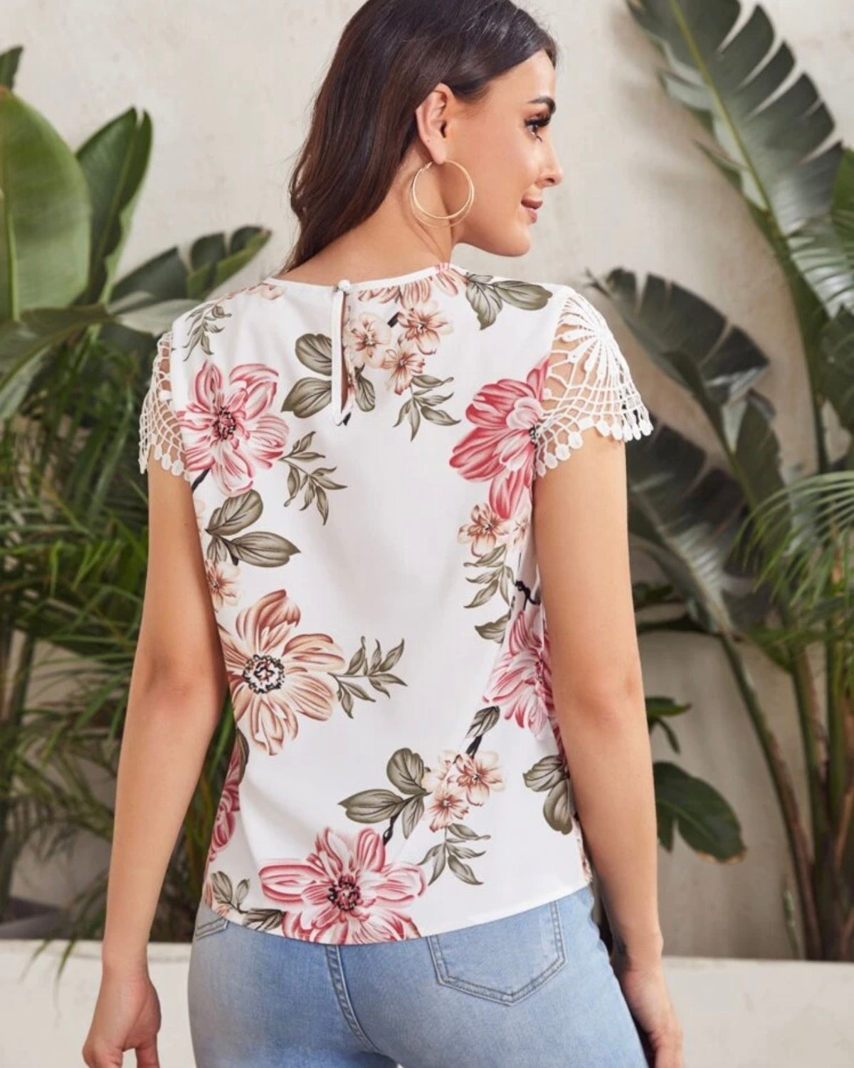 Blusa estampado floral