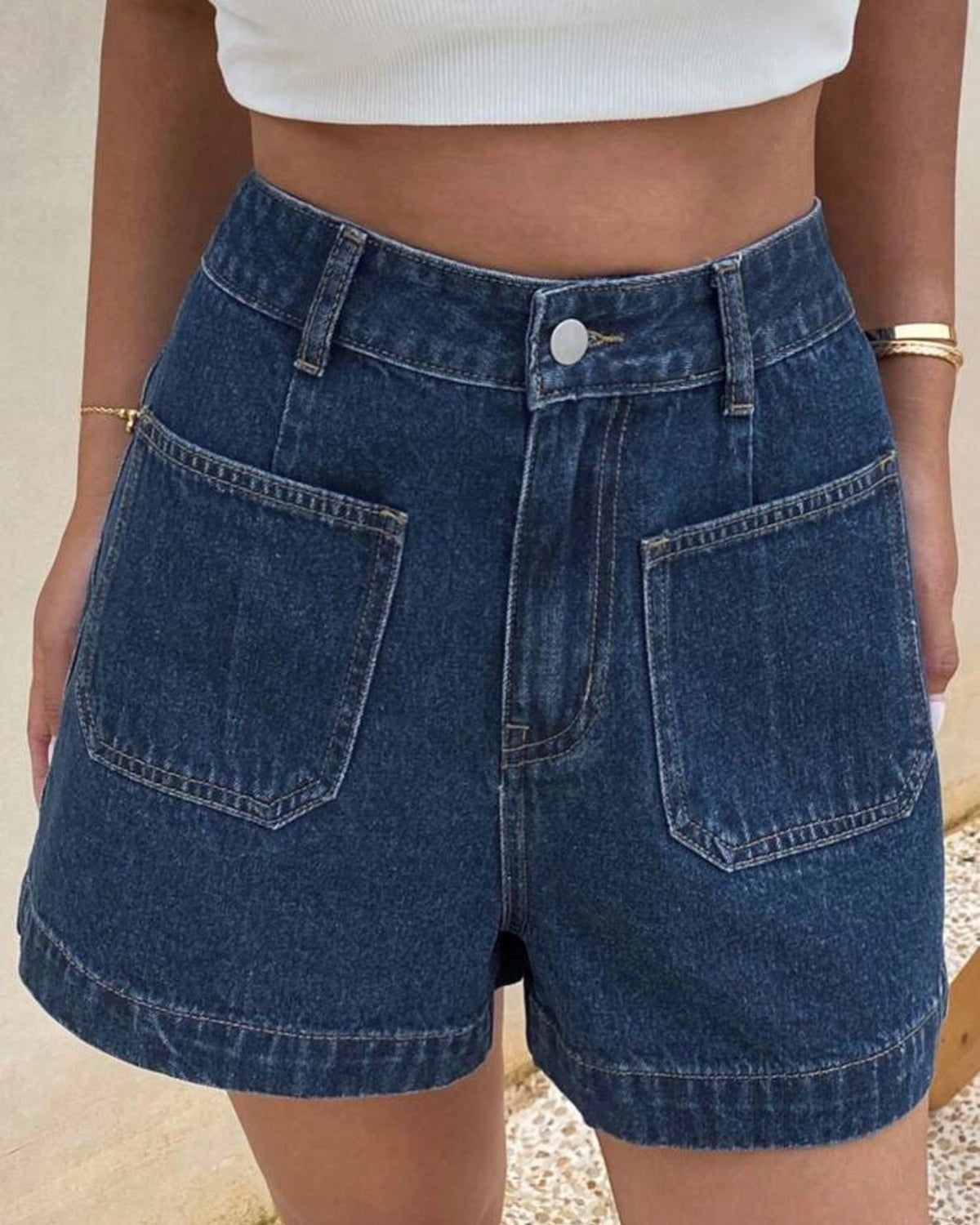 Short azul Dazy