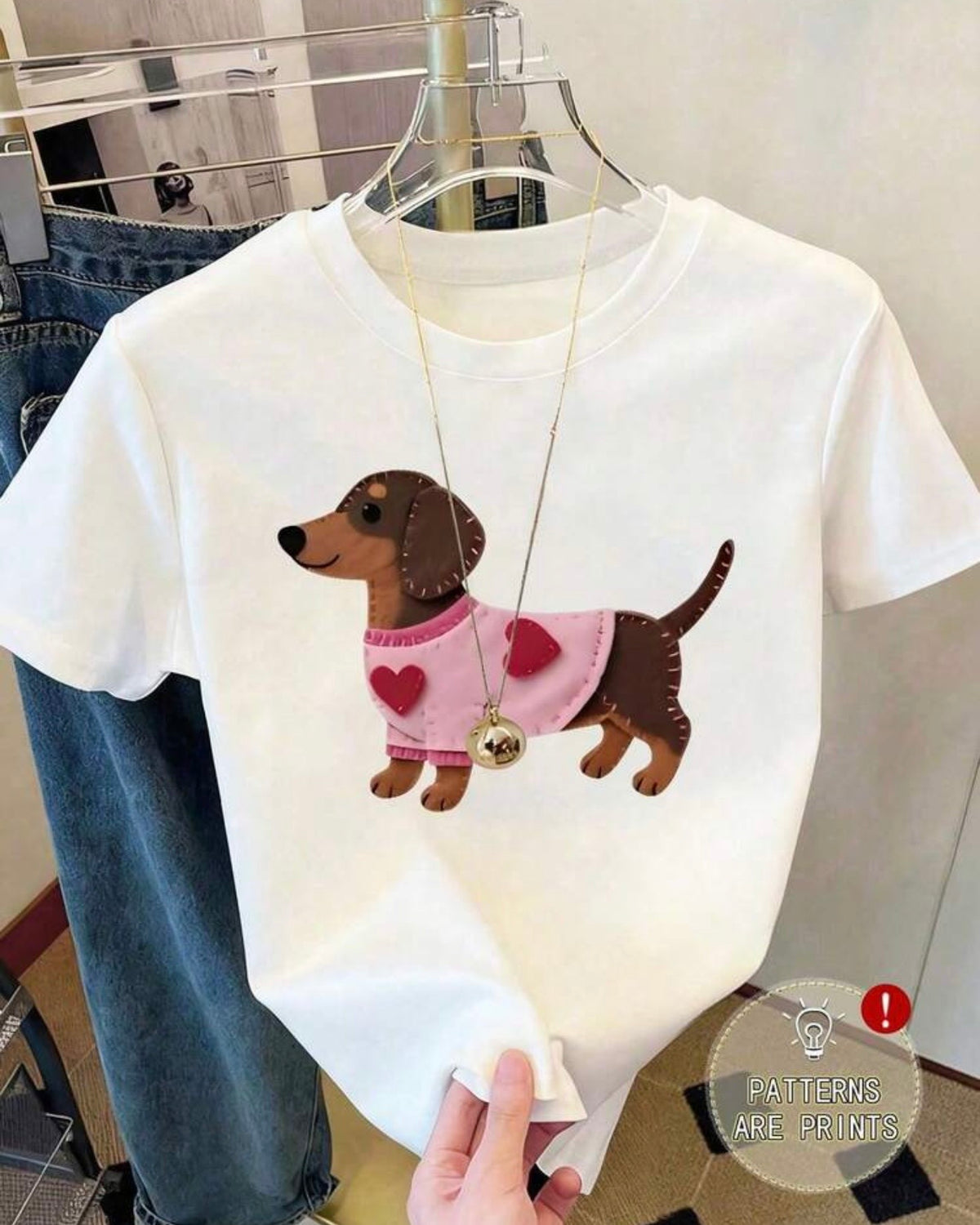 Camisa de perro salchicha