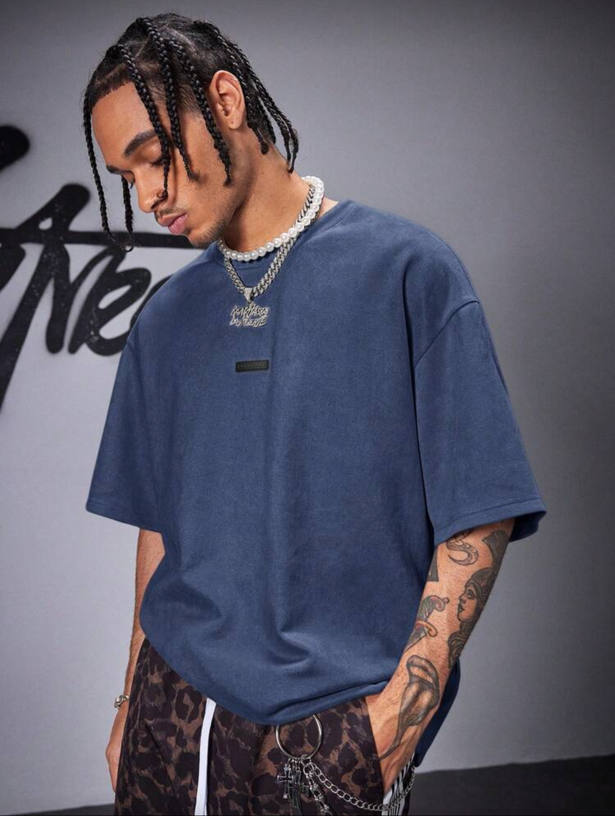 Camisa azul
