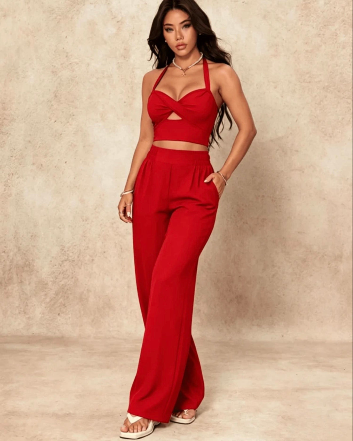 Conjunto rojo