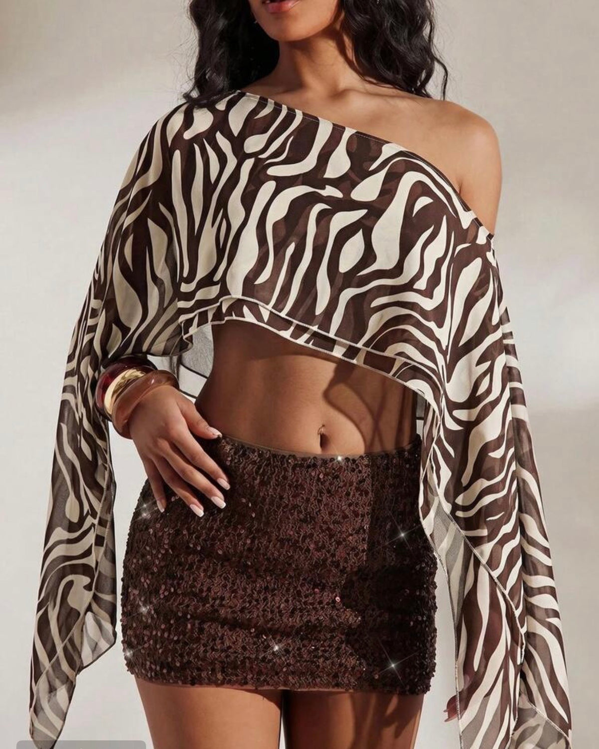 Top de zebra opulessa