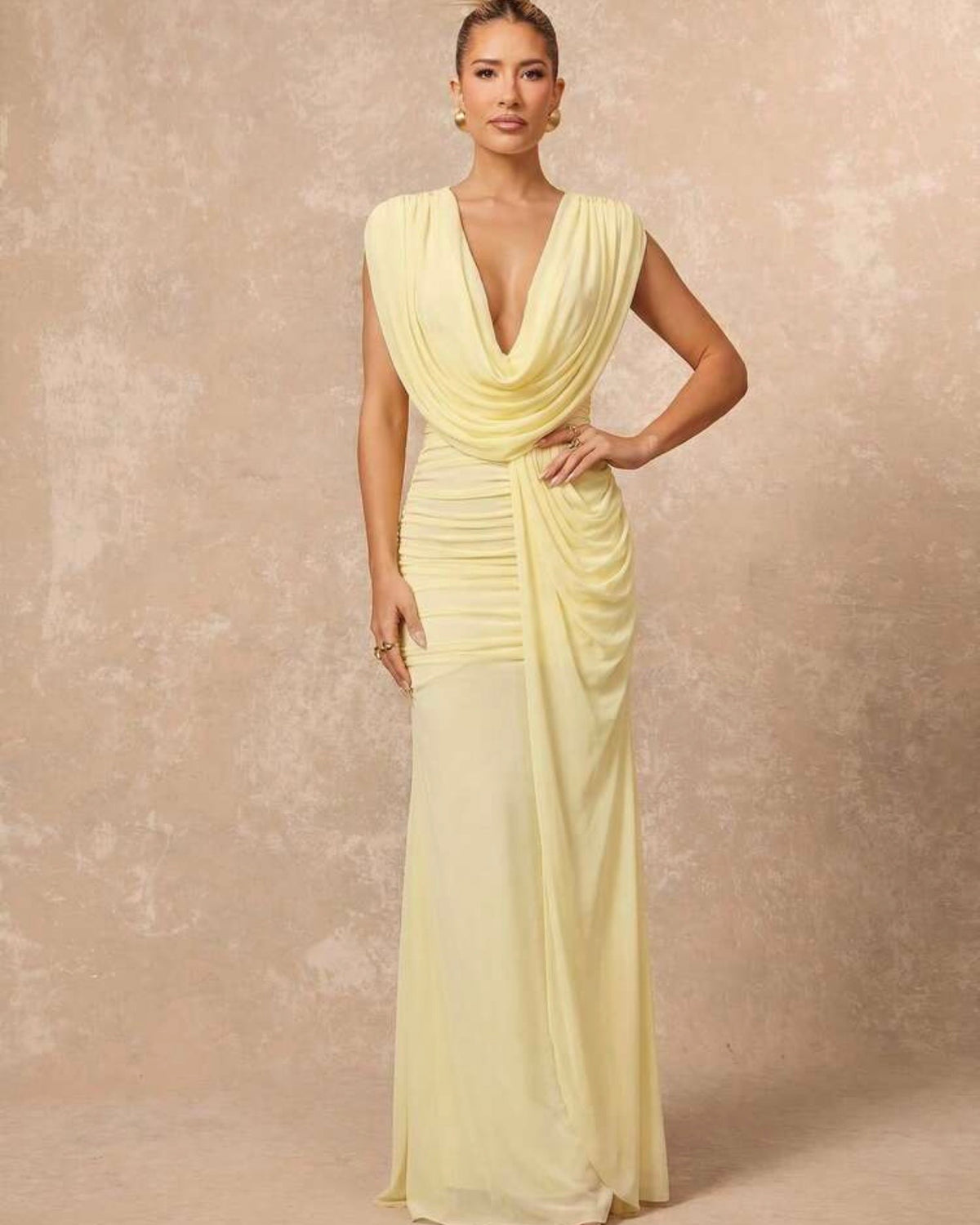 Vestido amarillo lumalex