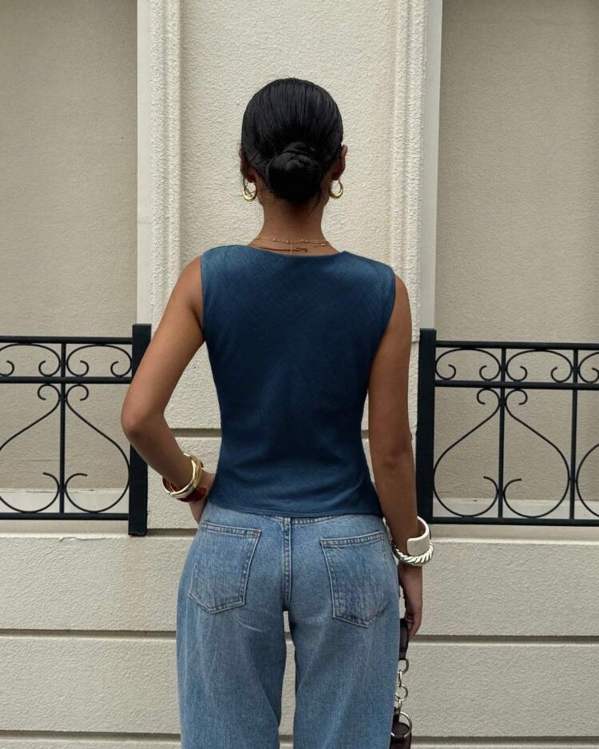 Blusa azul