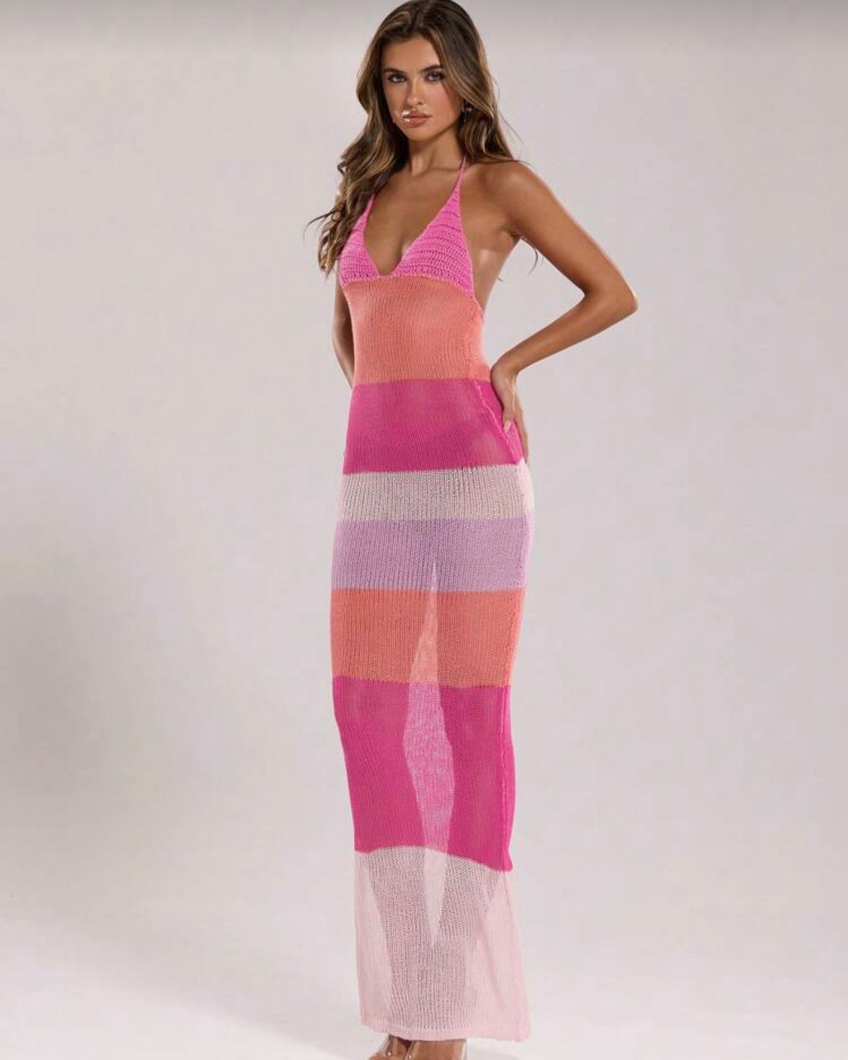 Vestido multicolor