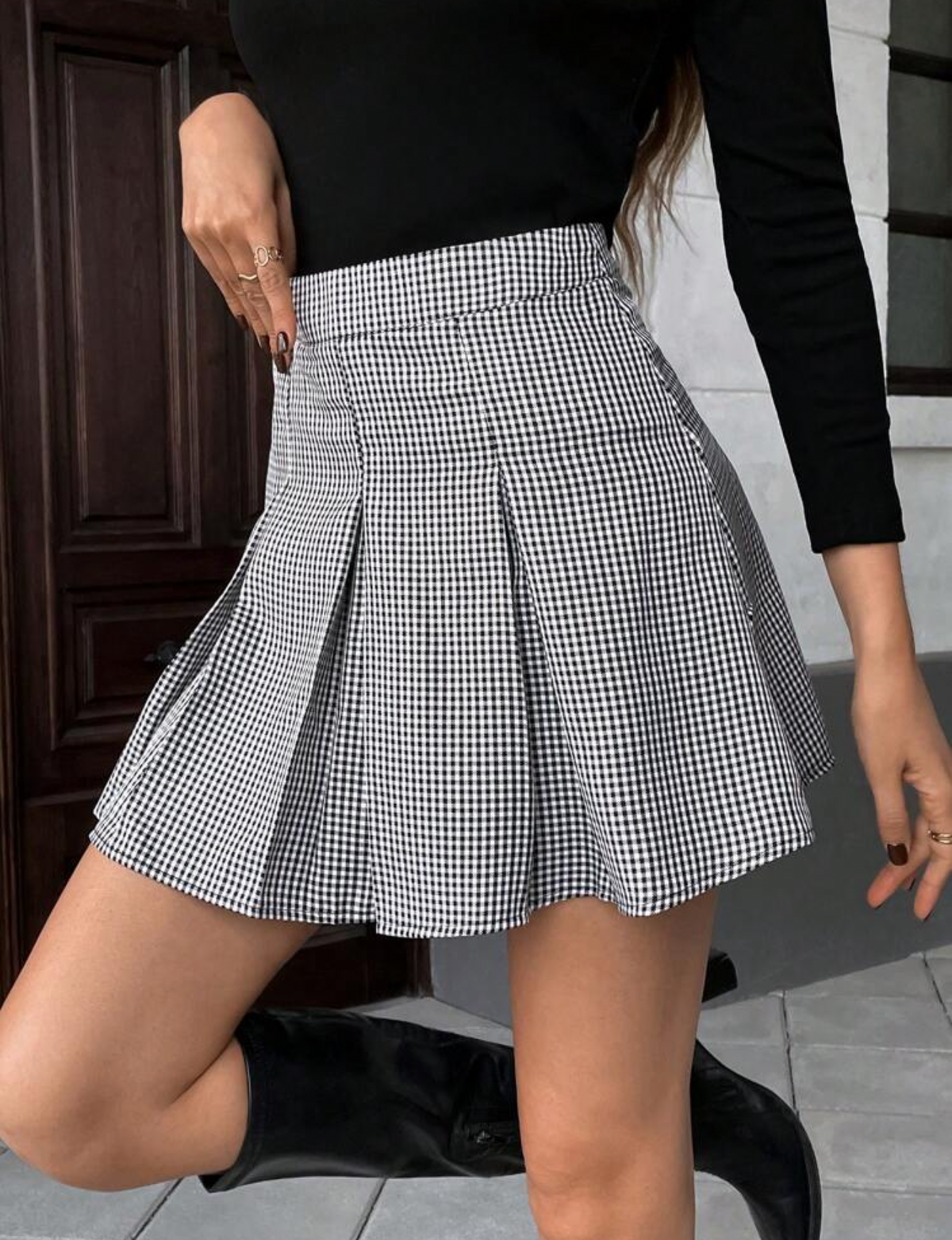 Falda de paletones