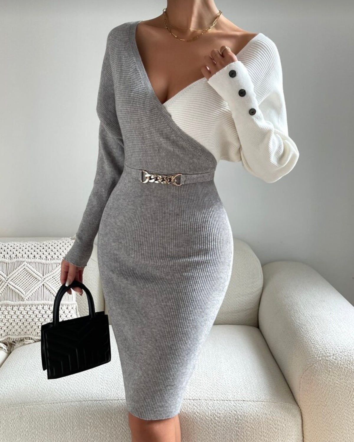 Vestido gris