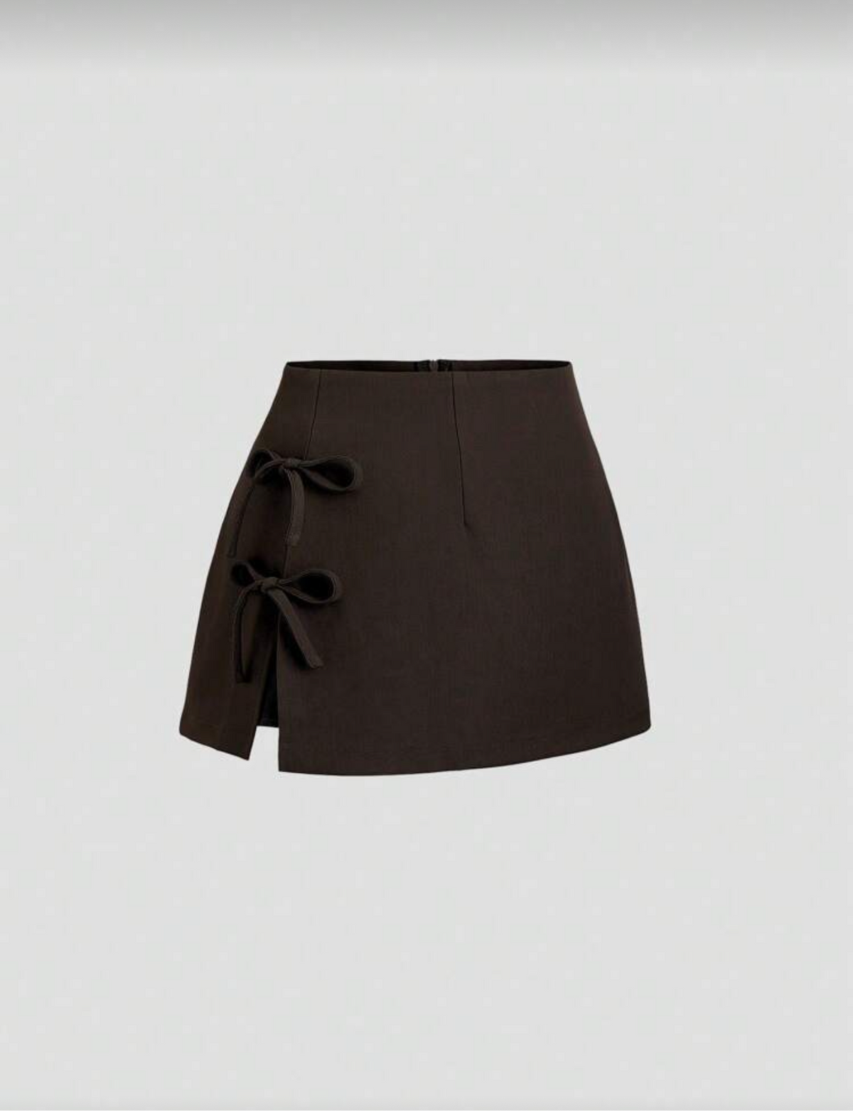 Short enagua café