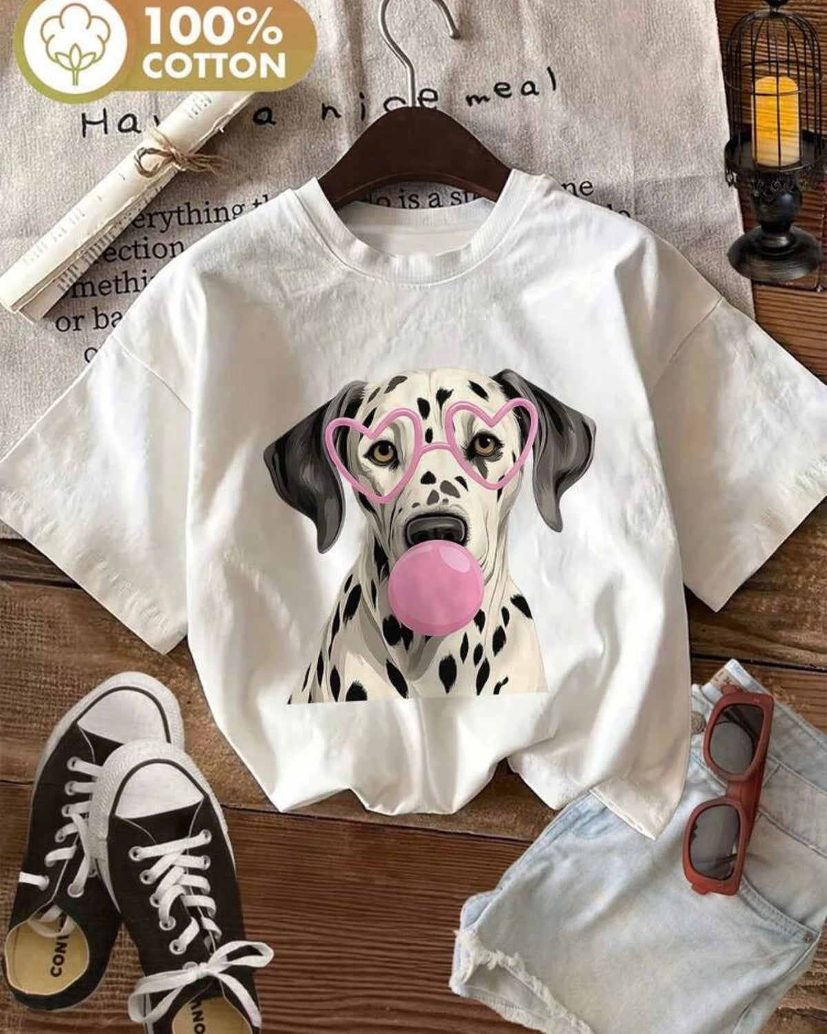 Camisa estampado de dálmata