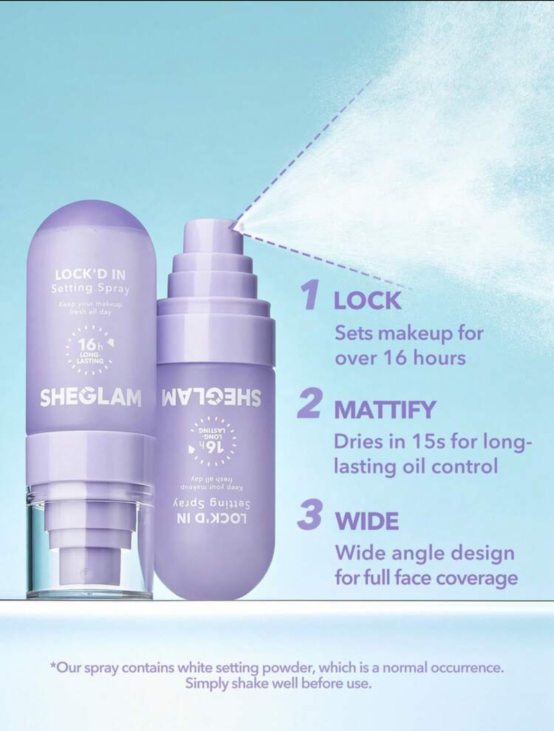 Setting spray