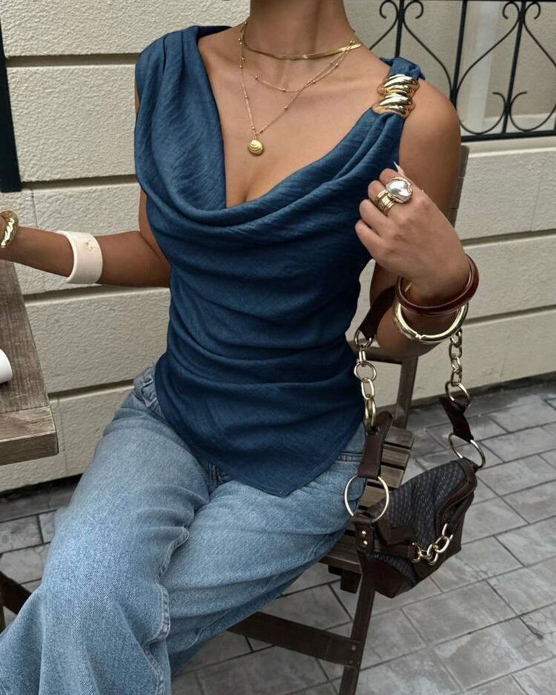 Blusa azul