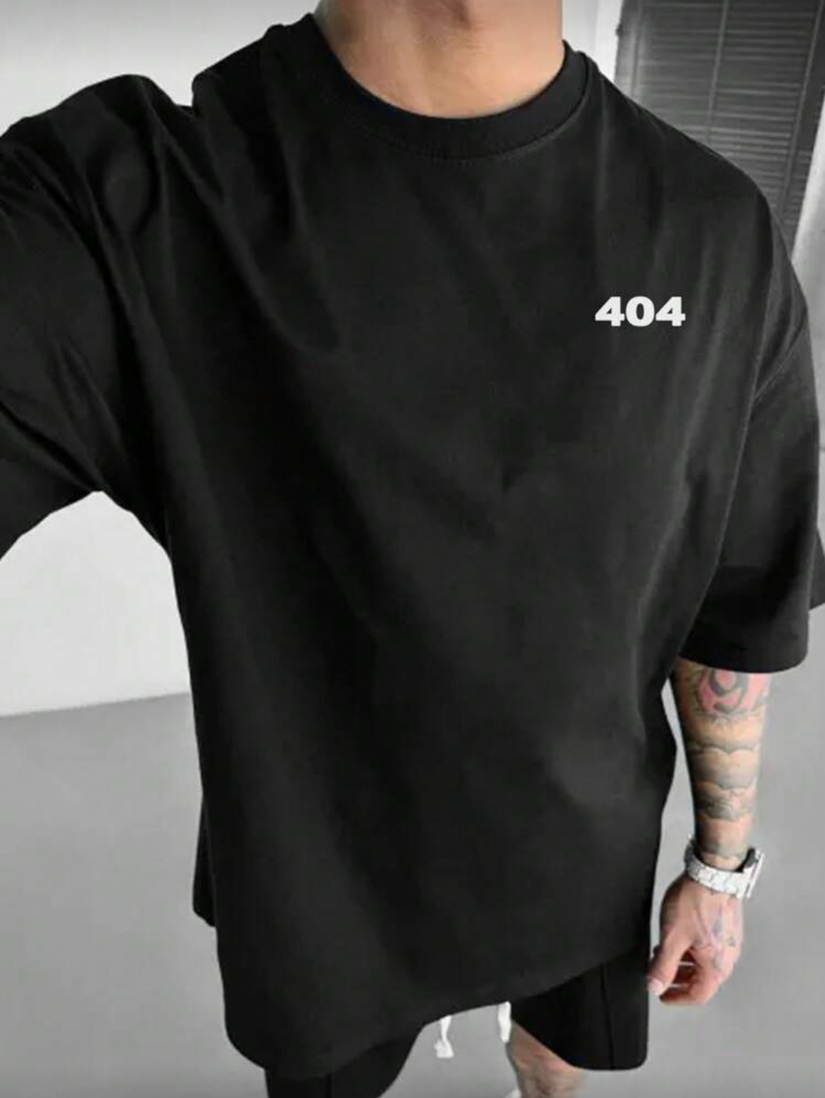 Camisa negra 404