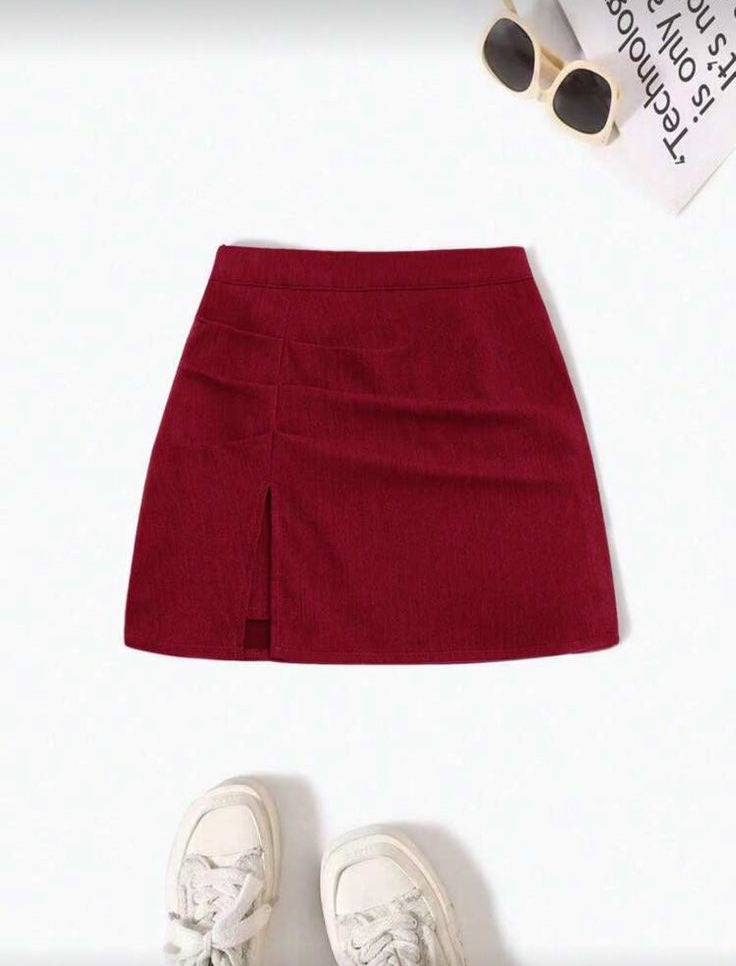 Short enagua vino