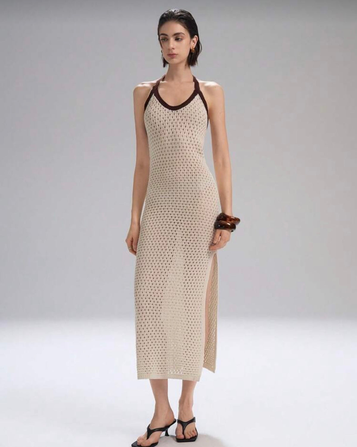 Vestido albaricoque