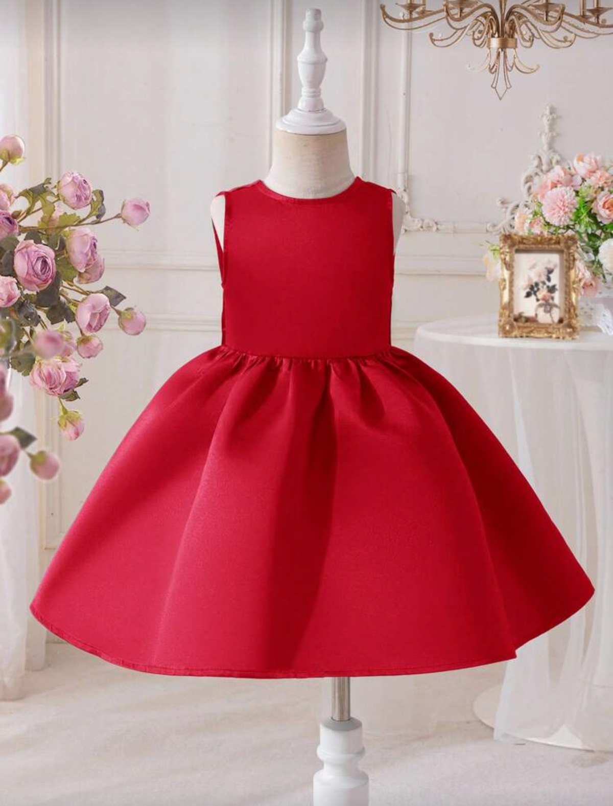 Vestido rojo elegante
