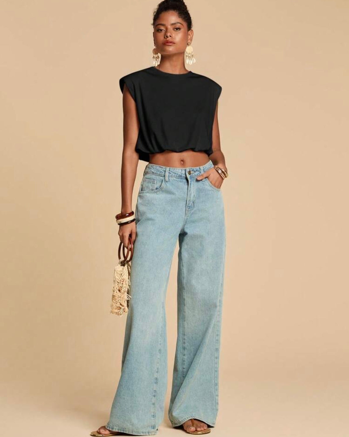 Blusa corta travachic