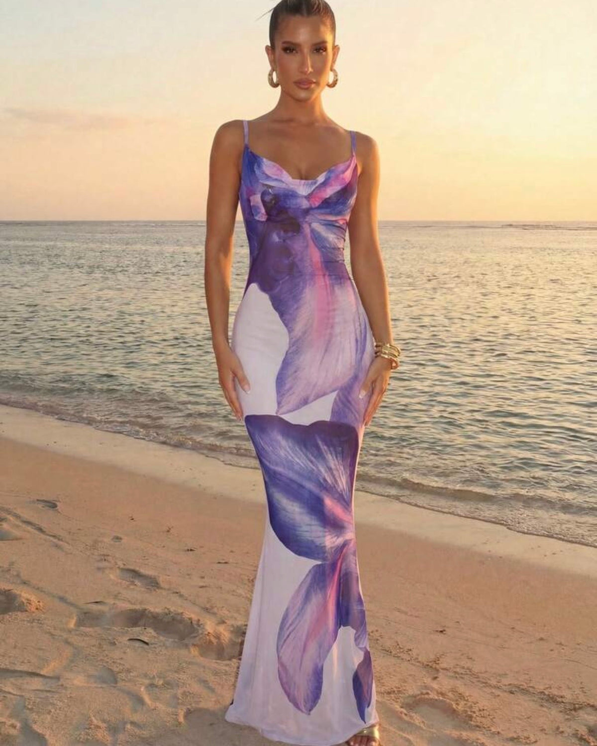 Vestido morado
