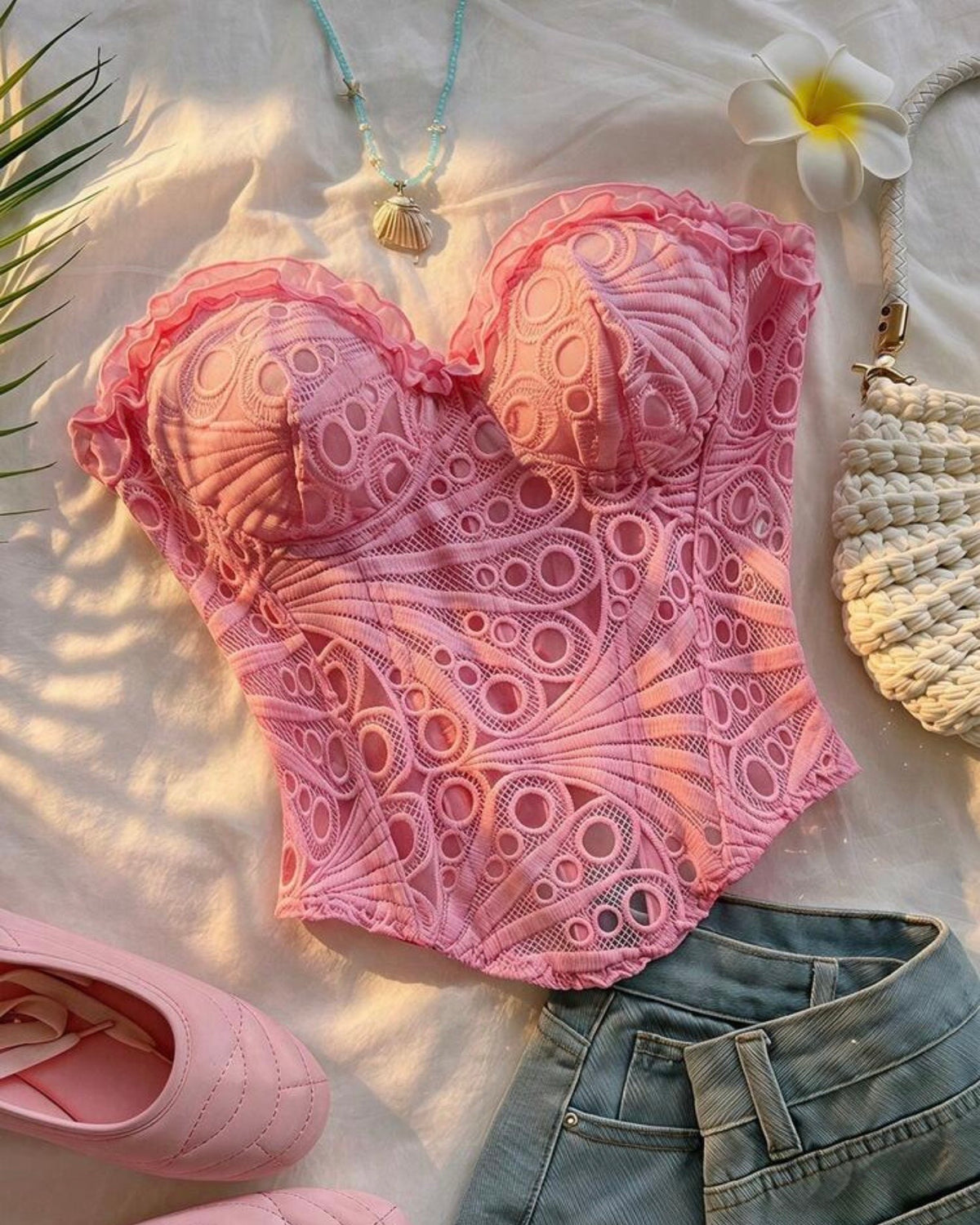 Corset rosado