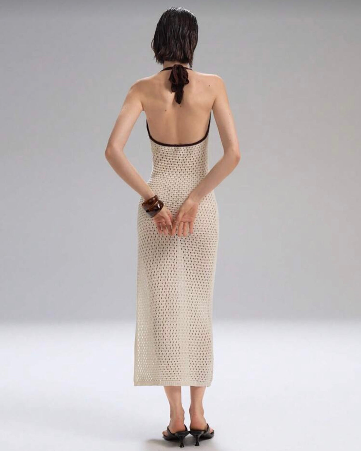 Vestido albaricoque