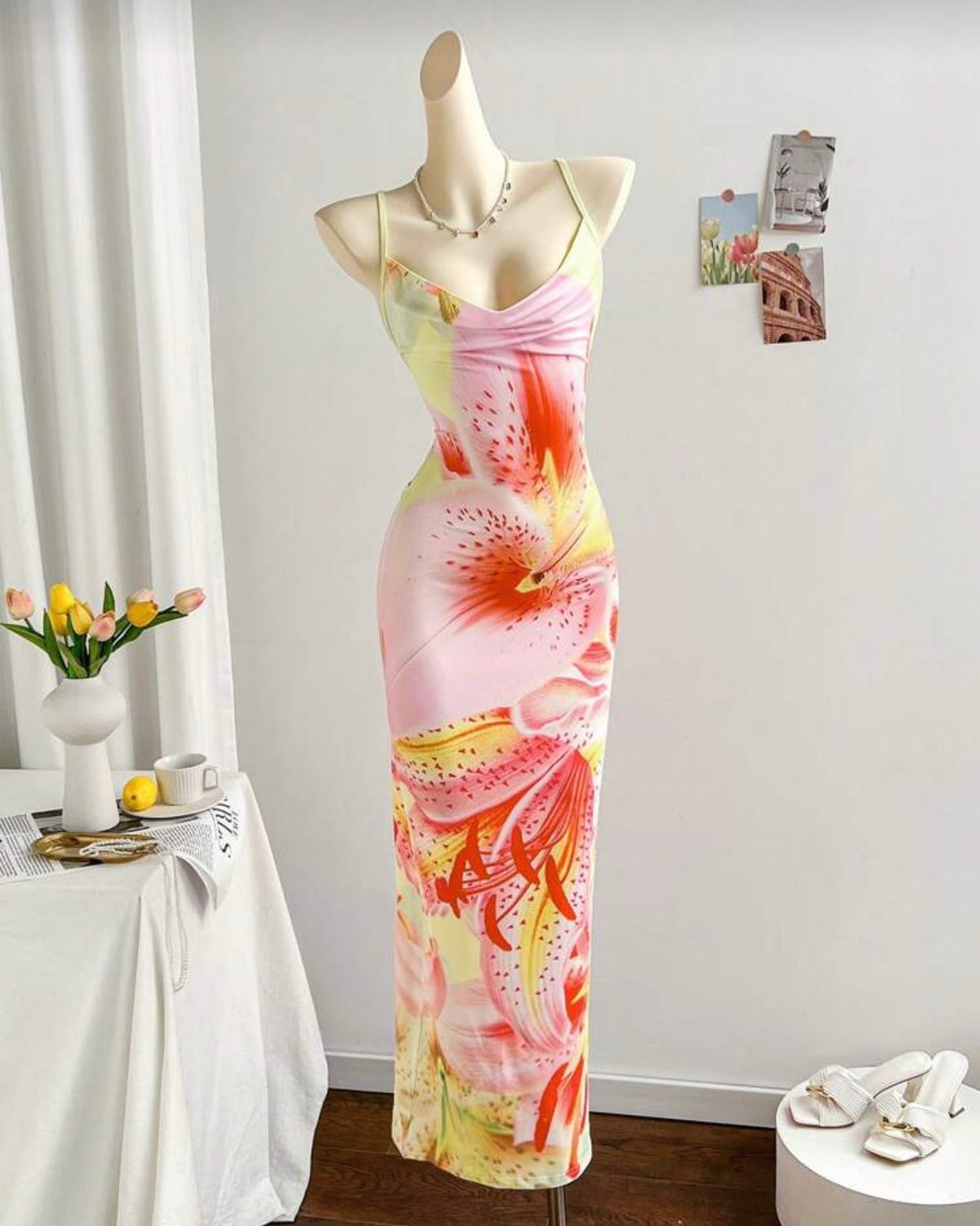 Vestido floreado