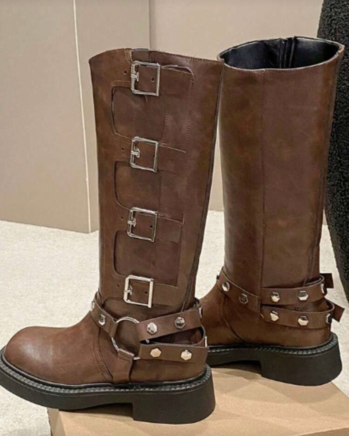Botas cafés