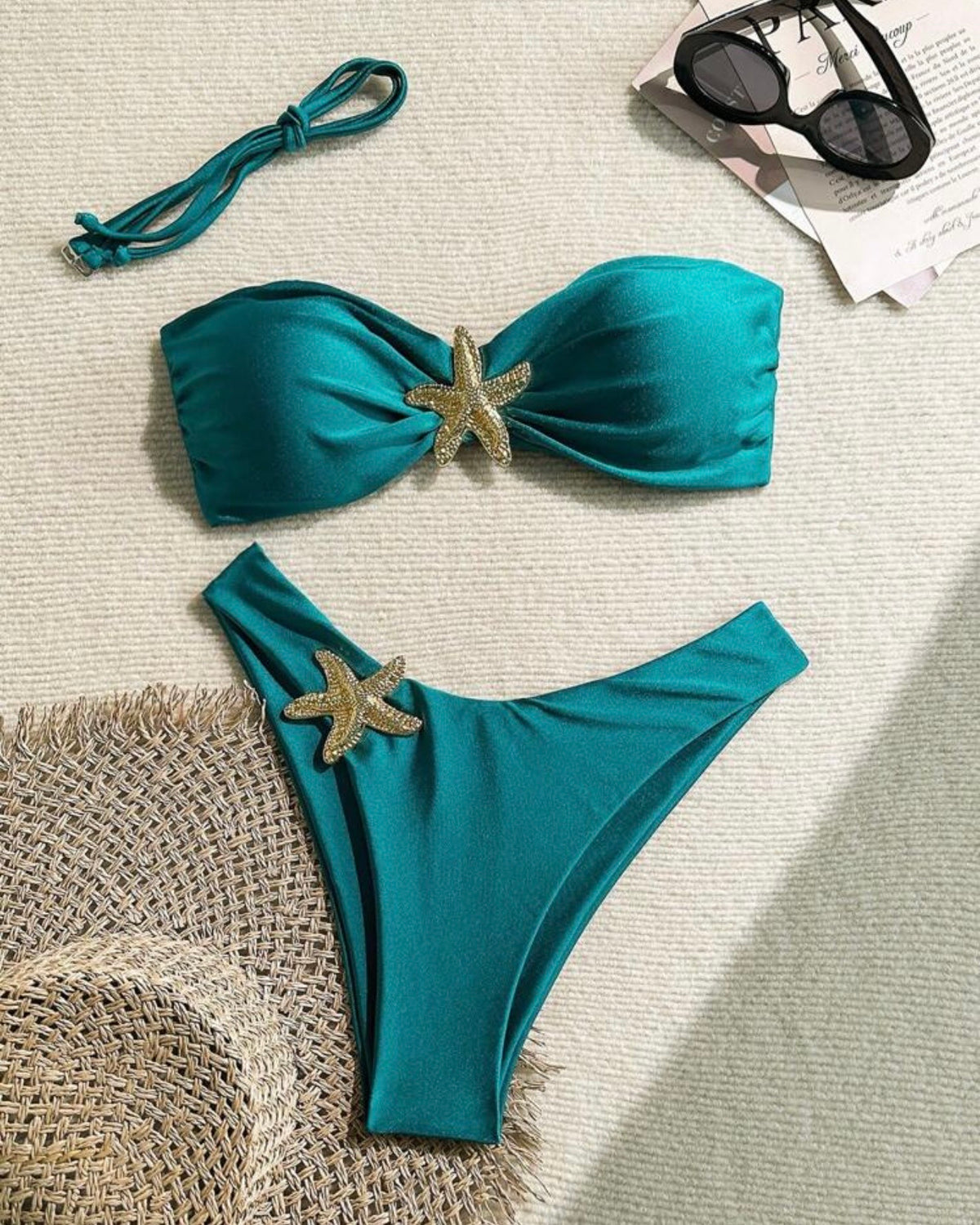 Traje de baño verde
