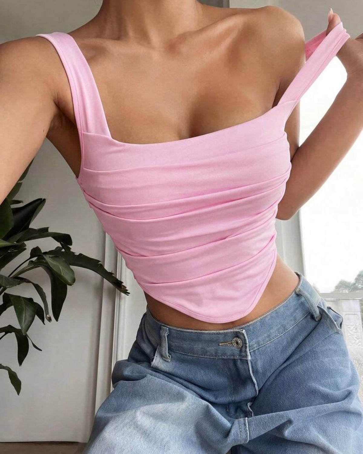 Top rosa