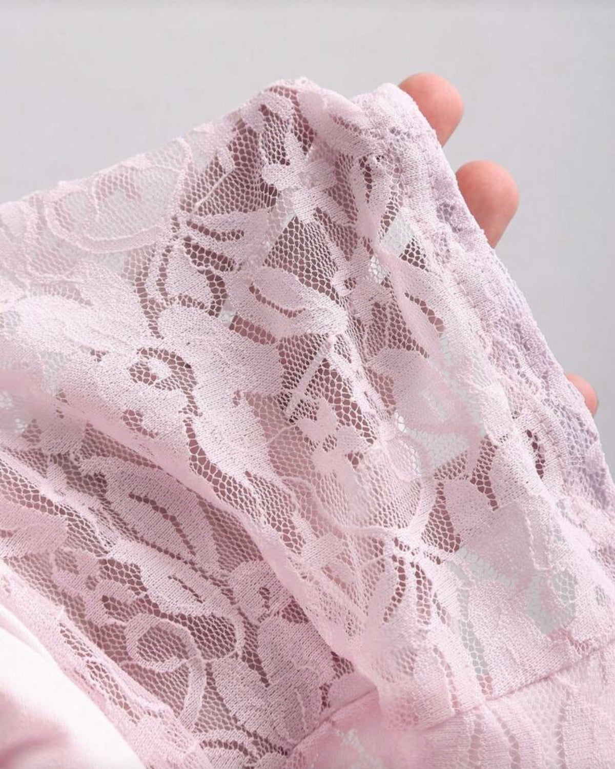 Vestido con encaje