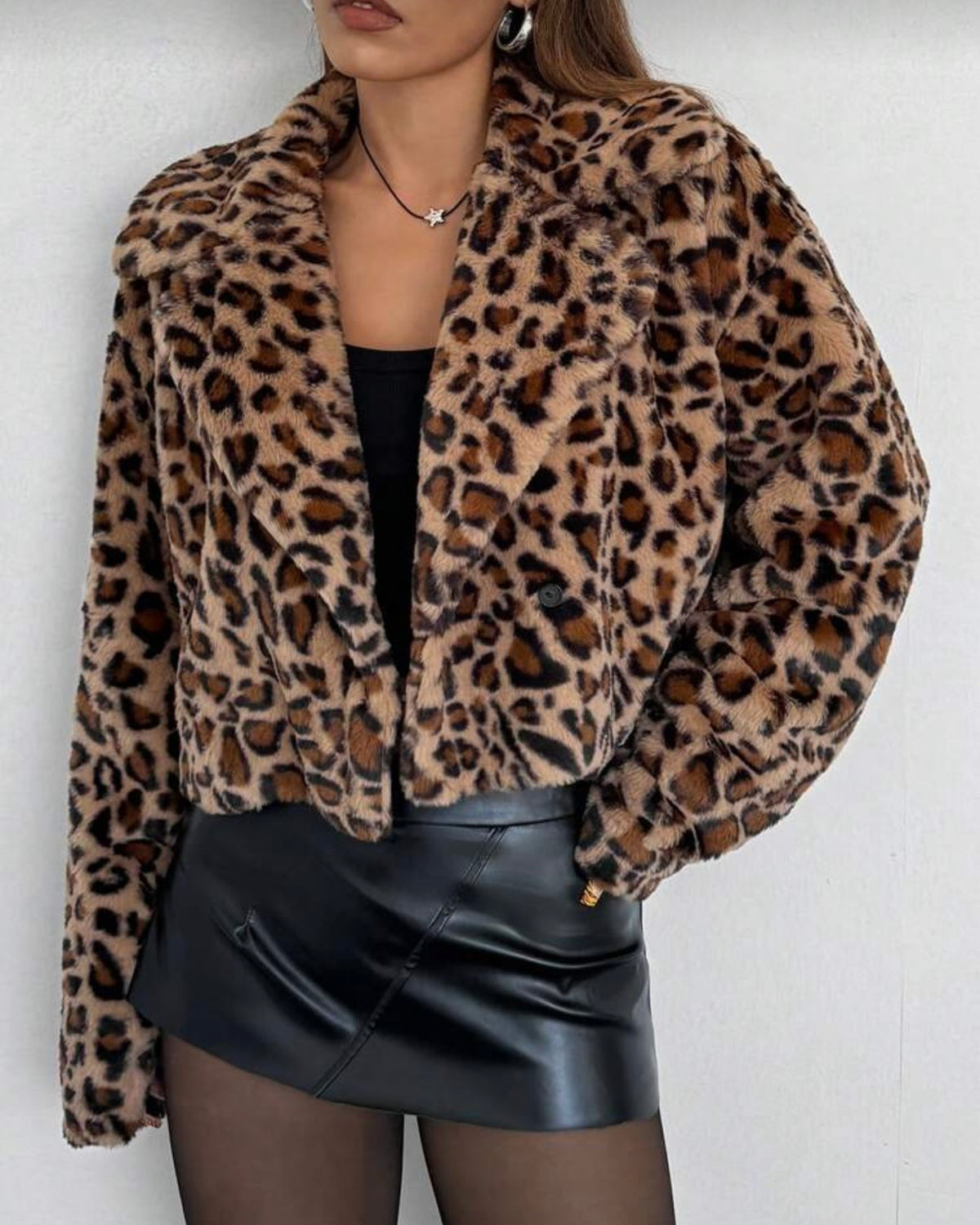 Chaqueta animal print