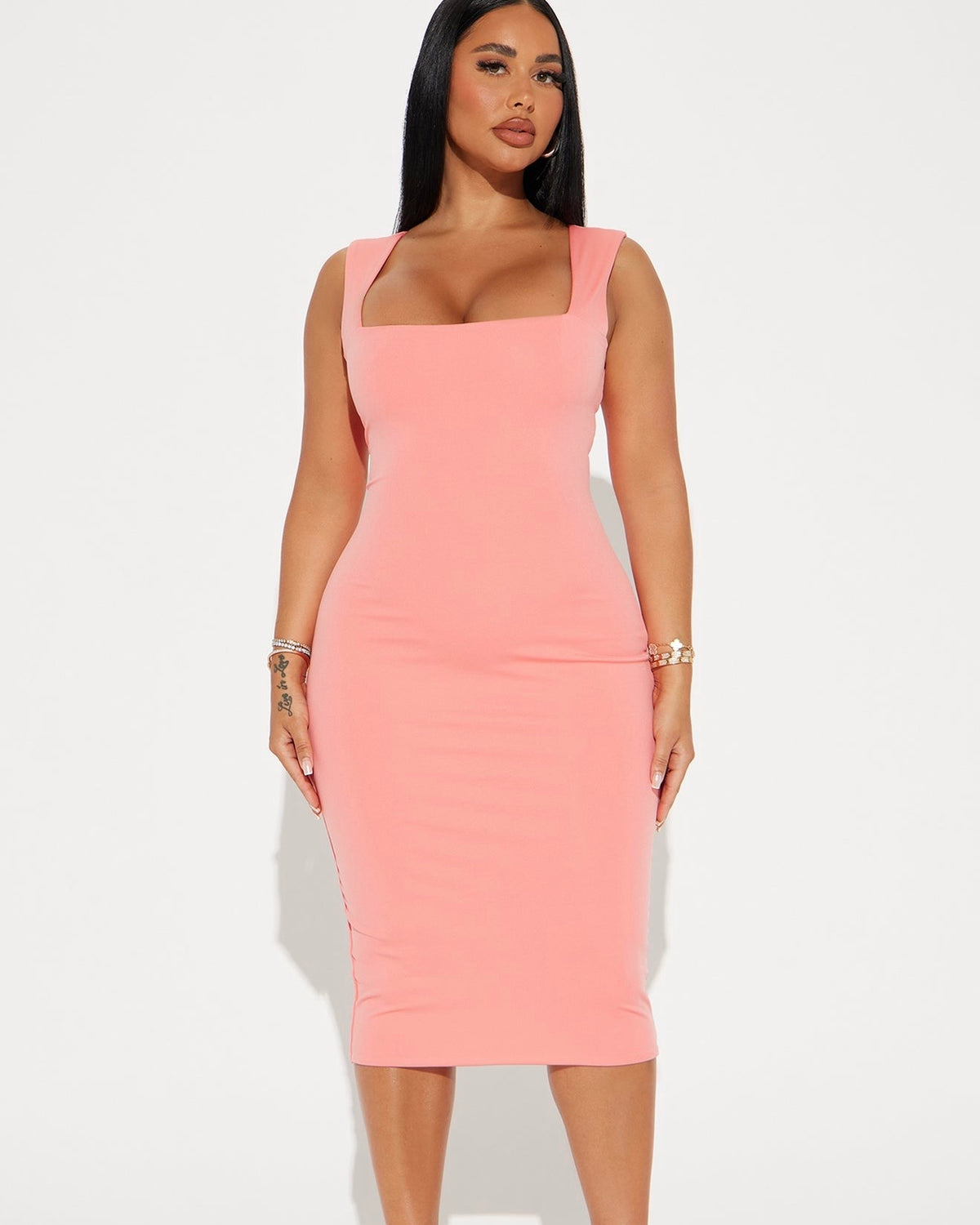 Vestido coral