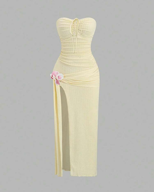 Vestido straple