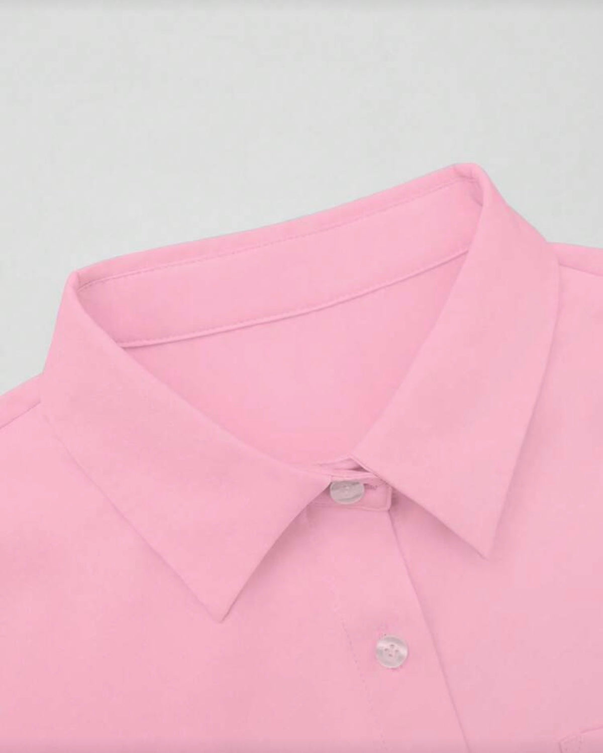 Camisa manga larga rosa