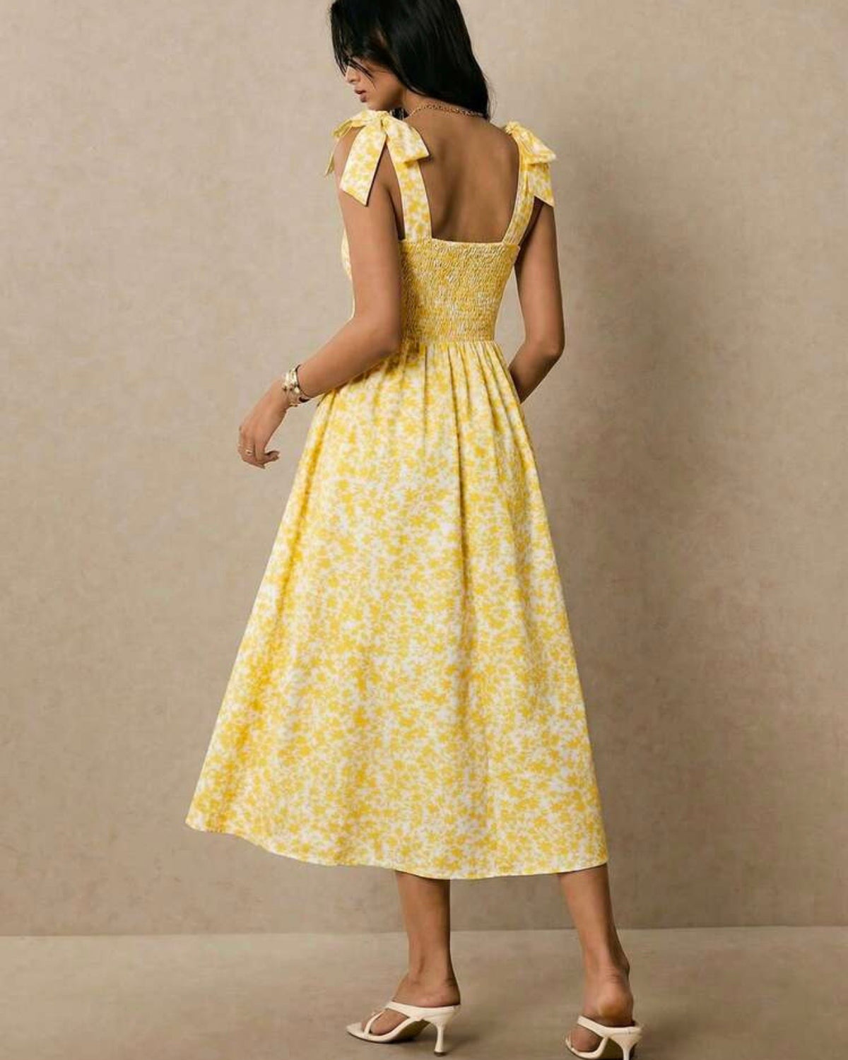 Vestido amarillo poeselle