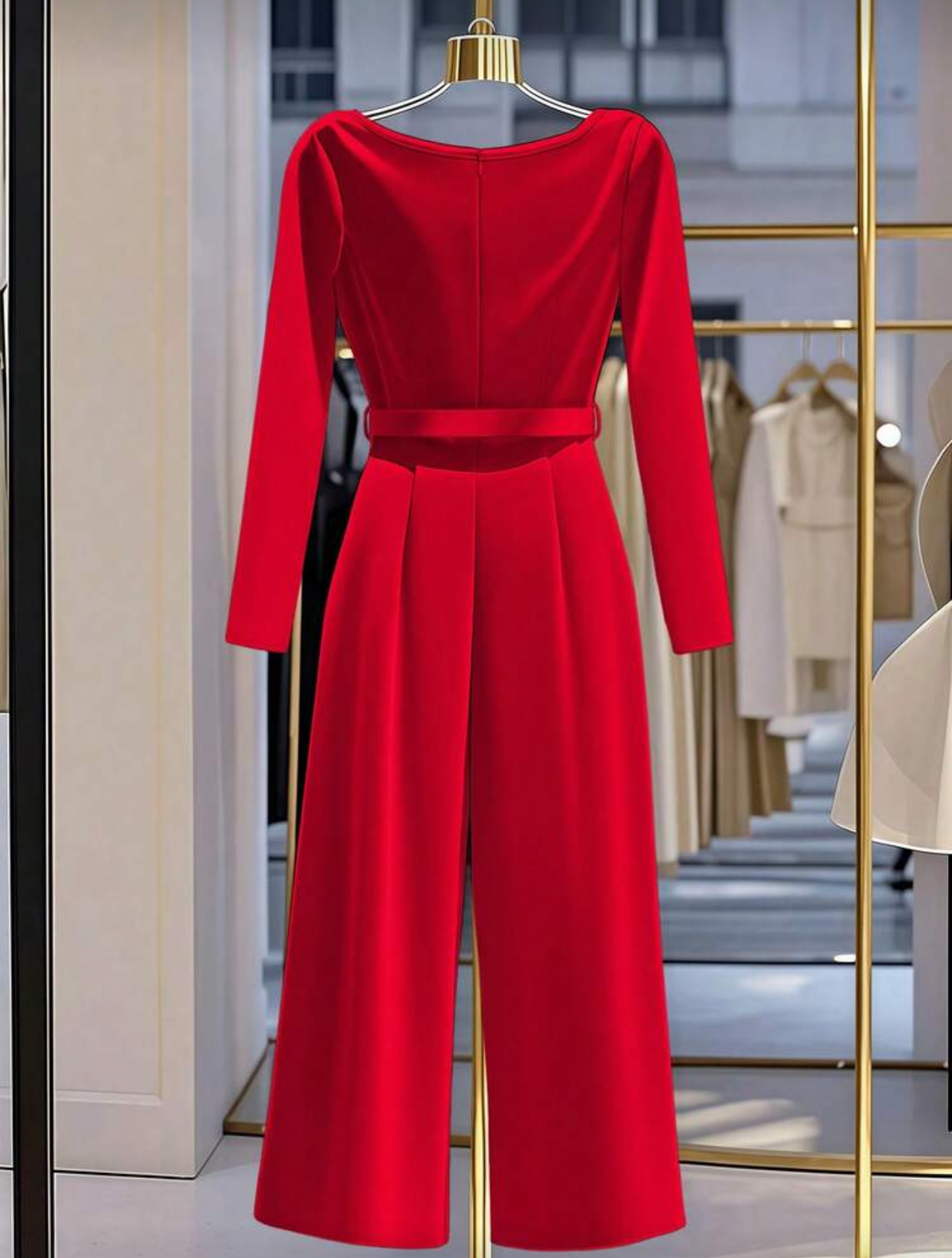 Enterizo rojo